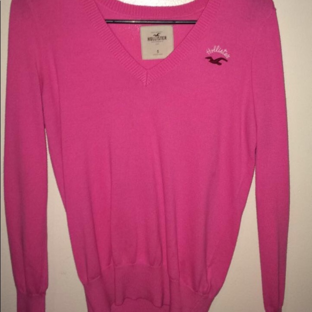 Pink sweater